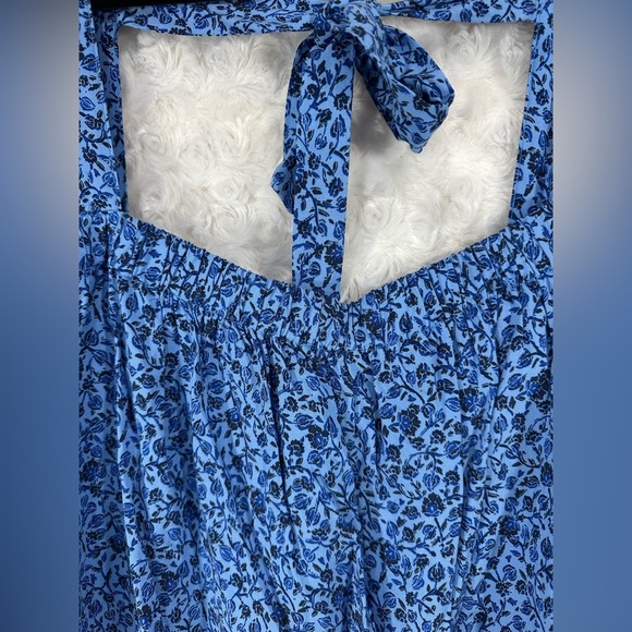 Old Navy Womens Blue Tie Back Cami Swing Tank Top - Picture 7 of 7